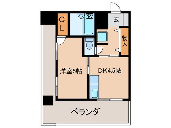 オアシス門司港の物件間取画像